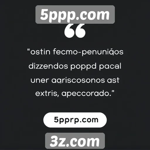 Feedback dos usuários sobre 5ppp.com