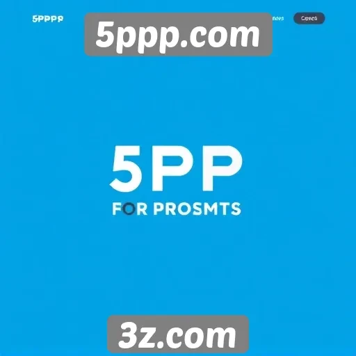 Interface do usuário do site 5ppp.com é intuitiva